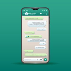 Gradient Whatsapp Chat